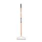 DuraDrive R101-16FL 68 in. 16-Tine Fibreglass Long Handle Hardened Steel Head Bow Rake