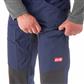 DuraDrive Men's LIBERATOR Navy and Black Stretch Work Pants with Zipper Pocket