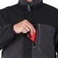 DuraDrive YOLO Men's RED LABEL Charcoal/Black Fleece Work Jacket