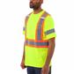 DuraDrive Men's Deluxe Yellow Hi-Vis Short Sleeve Cotton Rich Safety T-Shirt