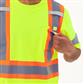 DuraDrive Men's Deluxe Yellow Hi-Vis Short Sleeve Cotton Rich Safety T-Shirt