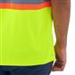 DuraDrive Men's Deluxe Yellow Hi-Vis Short Sleeve Cotton Rich Safety T-Shirt