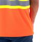 DuraDrive Men's Deluxe Orange Hi-Vis Short Sleeve Cotton Rich Safety T-Shirt