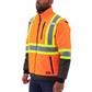 DuraDrive Men's Orange Hi-Vis Lined Freezer Jacket