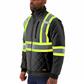 DuraDrive Men's Black Hi-Vis Lined Freezer Jacket