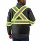 DuraDrive Men's Black Hi-Vis Lined Freezer Jacket