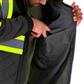 DuraDrive Men's Black Hi-Vis Lined Freezer Jacket