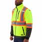 DuraDrive Men's Yellow Hi-Vis Lined Freezer Jacket