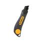 SABERCUT RUBBER CUSHION NON SLIP GRIP AUTO-LOCK SNAP OFF UTILITY KNIFE 18MM