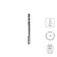 SABERCUT 3/8 in. x 4 in. SDS PLUS 3-Cutter Carbide Tip Concrete & Rebar Drill Bit