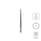 SABERCUT 3/8 in. x 6 in. SDS PLUS 3-Cutter Carbide Tip Concrete & Rebar Drill Bit