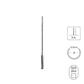 SABERCUT 3/16 in. x 8 in. SDS PLUS 3-Cutter Carbide Tip Concrete & Rebar Drill Bit