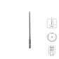SABERCUT 1/4 in. x 8 in. SDS PLUS 3-Cutter Carbide Tip Concrete & Rebar Drill Bit