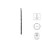 SABERCUT 3/8 in. x 8 in.  SDS PLUS 3-Cutter Carbide Tip Concrete & Rebar Drill Bit