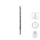 SABERCUT 5/8 in. x 12 in.  SDS PLUS 3-Cutter Carbide Tip Concrete & Rebar Drill Bit