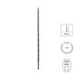 SABERCUT 1/2 in. x 18 in. SDS PLUS 3-Cutter Carbide Tip Concrete & Rebar Drill Bit