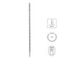SABERCUT 1/2 in. x 24 in. SDS PLUS 3-Cutter Carbide Tip Concrete & Rebar Drill Bit