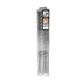 SABERCUT 5/8 in. x 12 in. SDS PLUS 3-Cutter Carbide Tip Concrete & Rebar Drill Bit (12-Pack)