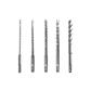 SABERCUT Assorted 6 in. SDS PLUS 3-Cutter Carbide Tip Concrete & Rebar Drill Bit (5-Piece)