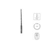 SABERCUT 1/4 in. x 6 in. SDS PLUS 2-Cutter Carbide Tip Concrete Drill Bit