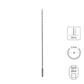 SABERCUT 1/4 in. x 18 in. SDS PLUS 2-Cutter Carbide Tip Concrete Drill Bit