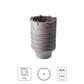 SABERCUT 2-3/4 in. x 4 in. SDS MAX Carbide Core Bit Cup (Part 1 of 3)