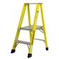  Featherlite 6504 4 ft. Extra Heavy-Duty Fibreglass Platform Step Ladder with 300 lb. Load Capacity Type IA Duty Rating