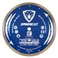 SABERCUT 10 in. Silent Reinforced Hub Tile, Porcelain & Granite Continuous Diamond Blade 