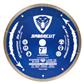 SABERCUT 7 in. Silent Reinforced Hub Tile, Porcelain & Granite Continuous Diamond Blade