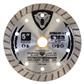 SABERCUT 5 in. General Purpose Cured Concrete, Brick & Masonry TURBO Diamond Blade