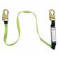 Peakworks SA-5400-6 6 ft. E4 Shock Absorbing Single Leg Fall Safety Lanyard with Snap Hooks