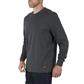 DURADRIVE XPRESS L/S CREW NECK T-SHIRT - CHARCOAL OR OLIVE GREY