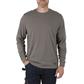 DURADRIVE XPRESS L/S CREW NECK T-SHIRT - CHARCOAL OR OLIVE GREY