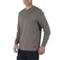 DURADRIVE XPRESS L/S CREW NECK T-SHIRT - CHARCOAL OR OLIVE GREY