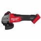 Milwaukee 2881-20 M18 FUEL 18-Volt Lithium-Ion 4-1/2 in. - 5 in. Cordless Brushless No-Lock Grinder with Slide Switch (Tool Only)