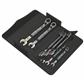 Wera 05020093001 Joker 6001 Switch Imperial Ratcheting Combination Wrench (8-Piece)