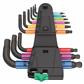 Wera 05133164001 950/9 SPKS Hex-Plus Blacklaser Multicolour 2 Metric L-Key Set (9-Piece)