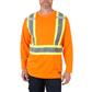 DURADRIVE 100% COTTON HI-VIS L/S T-SHIRT - ORANGE