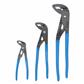 CHANNELLOCK GLS-3 GRIPLOCK Tongue and Groove Pliers Set (3-Piece)