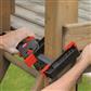 Bessey DUO16-8 6 in. x 3-1/4 in. 260 lb. Clamping Force DuoKlamp Large Surface One Handed Clamp