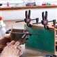 Bessey EHKMICRO 4-1/2 in. x 1-5/8 in. 40 lb. Clamping Force Micro EHK One Handed Trigger Clamp