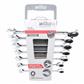 Wiha 30390 Metric Ratcheting Combination Wrench Set (7-Piece)