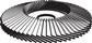 KLINGSPOR 321514 SMT 324 CONVEX FLAP DISC 5" X 7/8" X 80G