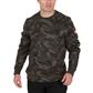 DuraDrive Red Label Men's WEEKEND Camouflage Inside Brushed Quilted Thermal Crew Neck Long Sleeves Sweatshirt