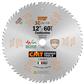 CMT 256.060.12 ITK WOOD SAW BLADE 12" X 60T