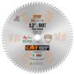 CMT 252.072.12 ITK WOOD SAW BLADE 12" X 80T