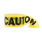 Gekko 3 in. x 1,000 ft. Yellow Caution Safety Tape