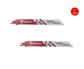 SABERCUT Red Label 9-inch Carbide Thick Metal Reciprocating Saw Blade 2-pack