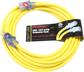 Century D11712025YL Extension Cord 12/3 SJTW 25' Single Tap