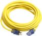 Century D11712025YL Extension Cord 12/3 SJTW 25' Single Tap